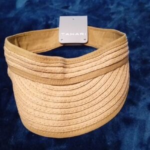 Tahari Woman Tan Sun Visor